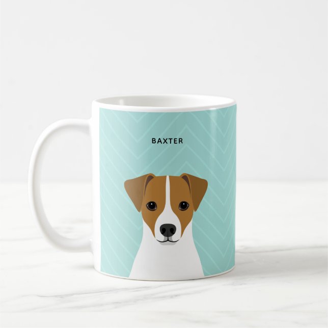 Jack Russell Terrier Mugs (Gauche)