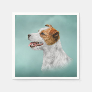 Jack Russell Terrier Napkin