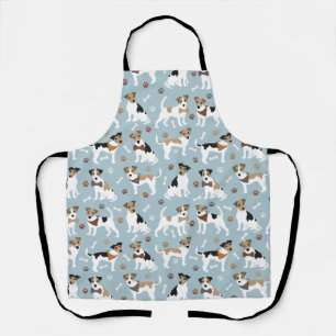 Jack Russell Terrier Paws and Bones Apron