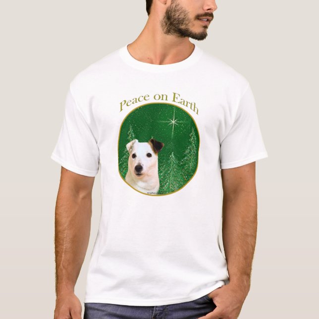 Jack Russell Terrier Peace T-Shirt (Front)