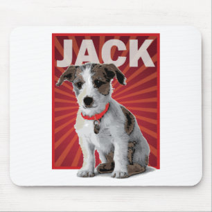 Jack Russell Terrier Pet Owner Mouse Pad