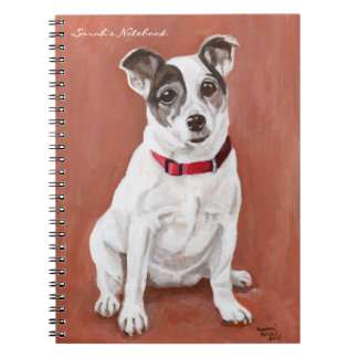 Jack Russell Terrier Portrait Notebook