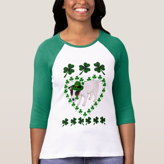Jack Russell Terrier St. Patrick's Day tshirt