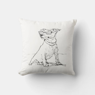 Jack Russell Terrier  Throw Pillow