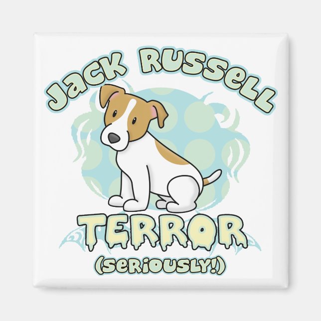 Jack Russell Terror Magnet (Front)