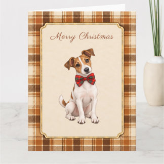 Jack Russell Winter Christmas Card