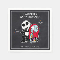Jack & Sally Baby Shower | Chalkboard