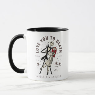 Jack & Sally - Love You To Death, Forever, Always Mug