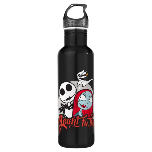 Jack & Sally | Meant to Be 710 Ml Water Bottle (Front)