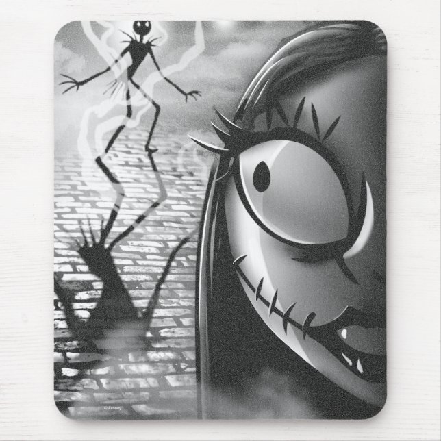 Jack & Sally | Misfit Love Mouse Pad (Front)