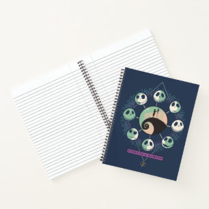 Jack & Sally Moon Phases - Forever & Always Notebook
