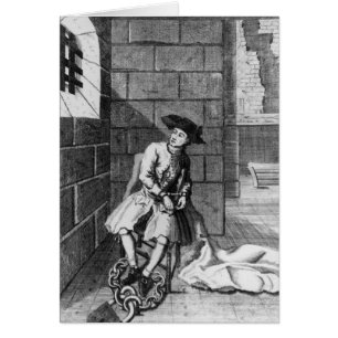 Jack Shepperd in Newgate Prison, 1724