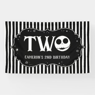 Jack Skellington 2nd Birthday - TWO Banner