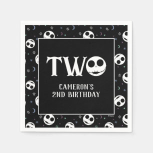 Jack Skellington 2nd Birthday - TWO Napkin