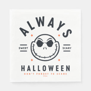 Jack Skellington - Always Halloween Napkin