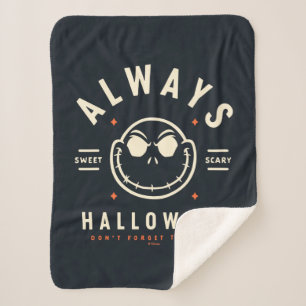 Jack Skellington - Always Halloween Sherpa Blanket