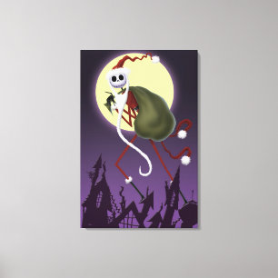 Jack Skellington   ...And To All A Good Fright! Canvas Print