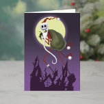 Jack Skellington | ...And To All A Good Fright! Holiday Card<br><div class="desc">Celebrate the holiday season with a unique twist of spooky cheer using this striking holiday card inspired by the cult classic charm of Tim Burton's universe. The design showcases the enigmatic Jack Skellington in all his haunting glory, paired with the playful pun "To All a Good Fright" that perfectly captures...</div>