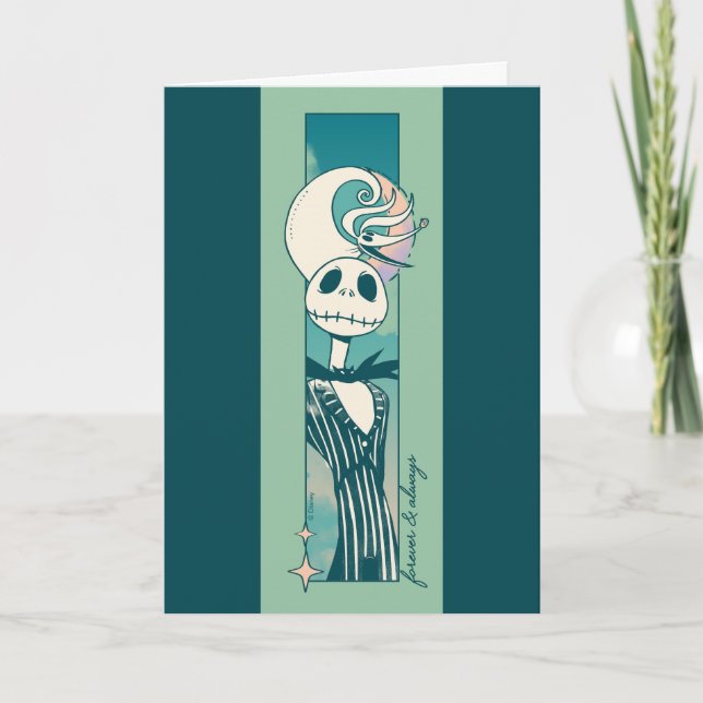 Jack Skellington and Zero - Forever & Always Card (Front)