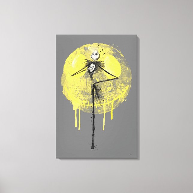 Jack Skellington | Cheers to Fears Canvas Print (Front)