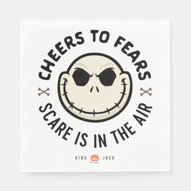 Jack Skellington - Cheers To Fears Napkin (Front)