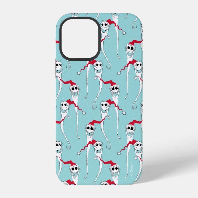 Jack Skellington Christmas Pattern iPhone Case (Back)