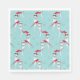 Jack Skellington Christmas Pattern Napkin