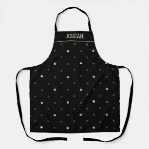 Jack Skellington & Cross Bones Pattern Apron