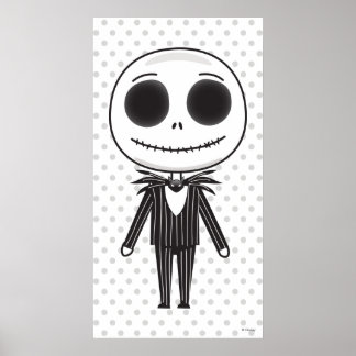 Jack Skellington Emoji Poster