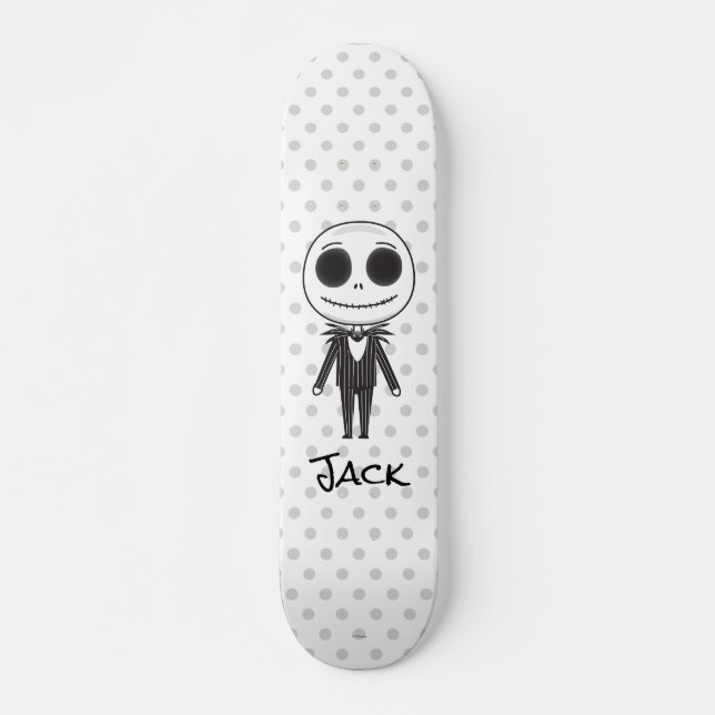 Jack Skellington Emoji Skateboard (Front)