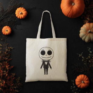 Jack Skellington Emoji Tote Bag