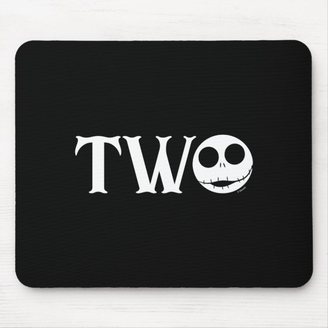 Jack Skellington First Birthday Two Baby  Mouse Pad (Front)
