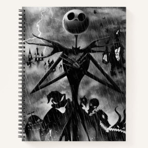 Jack Skellington   Ghostlike Charm Notebook