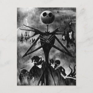 Jack Skellington   Ghostlike Charm Postcard