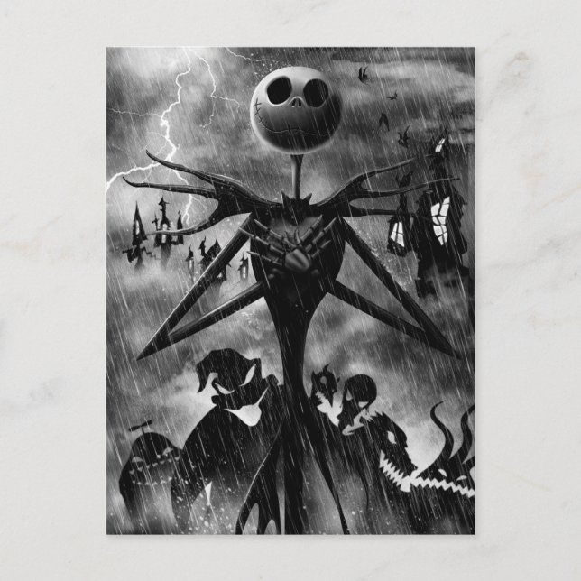 Jack Skellington | Ghostlike Charm Postcard (Front)