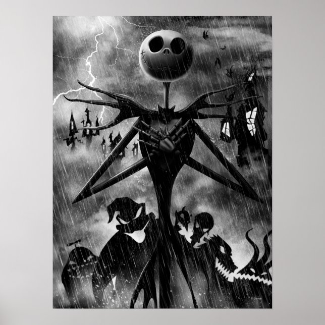 Jack Skellington | Ghostlike Charm Poster (Front)