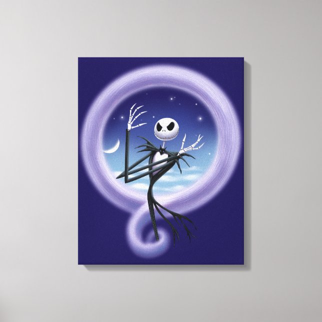 Jack Skellington | Grin and Share It Canvas Print (Front)