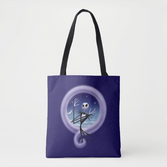 Jack Skellington | Grin and Share It Tote Bag (Front)