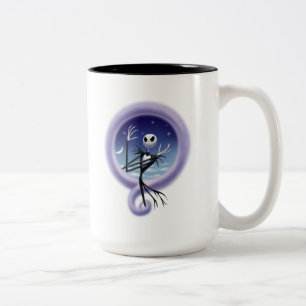 Jack Skellington   Grin and Share It Two-Tone Coffee Mug