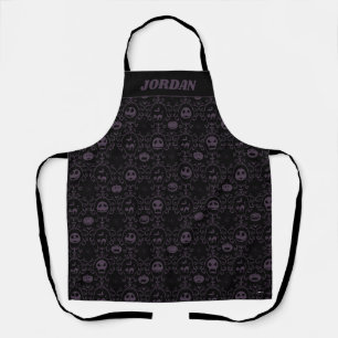 Jack Skellington Halloween Filigree Pattern Apron