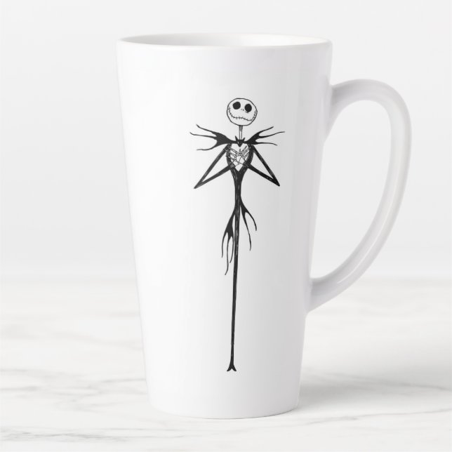 Jack Skellington | Hands Crossed Latte Mug (Right)