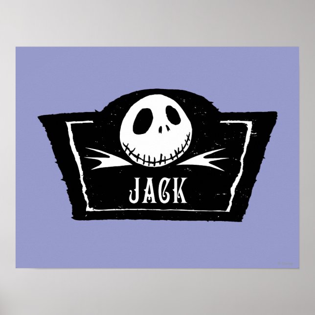 Jack Skellington | Headstone Poster (Front)