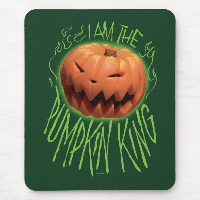 Jack Skellington | I Am The Pumpkin King Mouse Pad (Front)