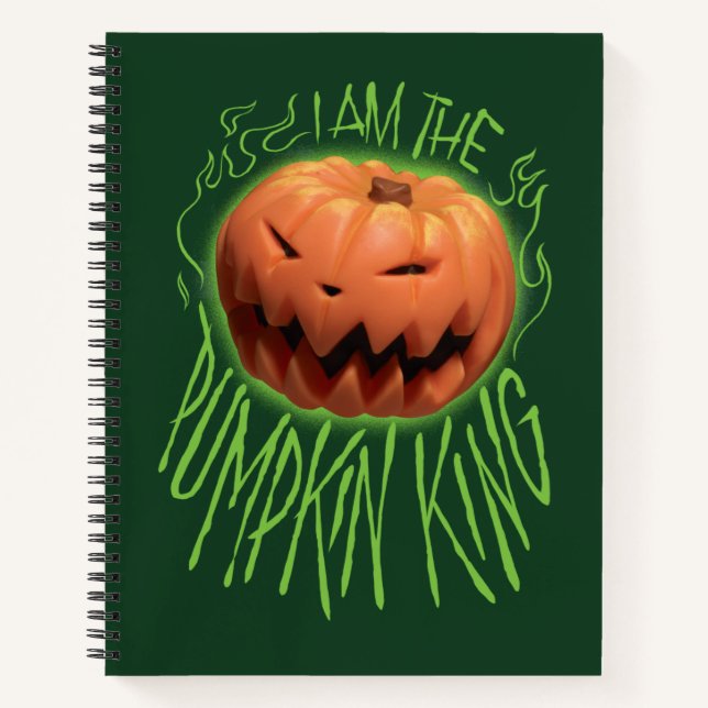 Jack Skellington | I Am The Pumpkin King Notebook (Front)