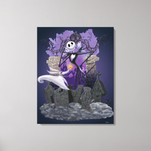 Jack Skellington   Isn't It Wonderful? Canvas Print