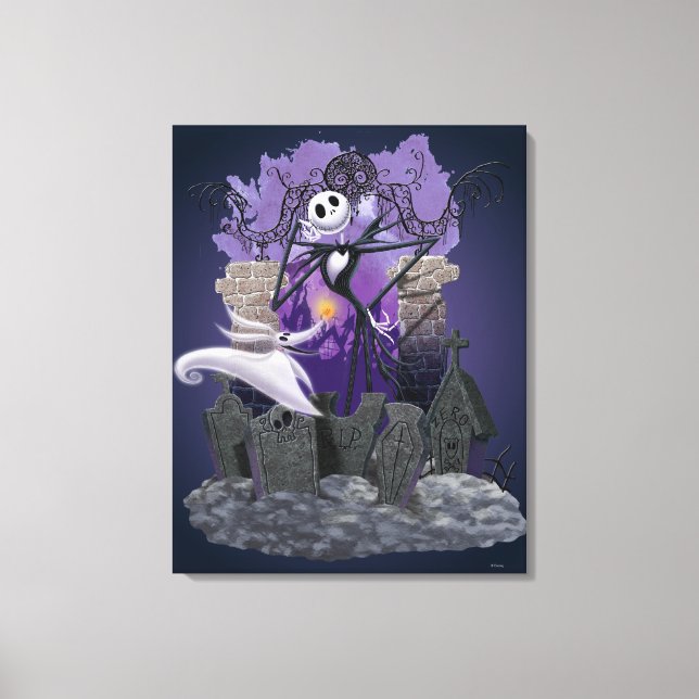 Jack Skellington | Isn't It Wonderful? Canvas Print (Front)