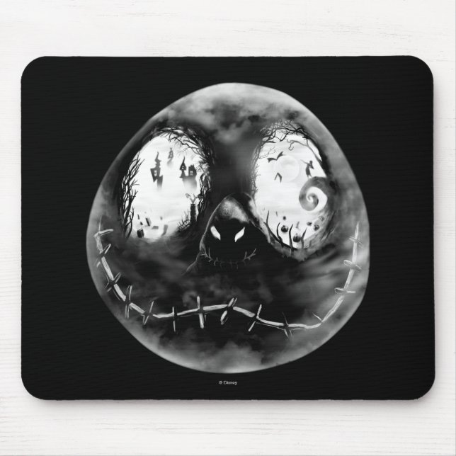 Jack Skellington | Just Smile Mouse Pad (Front)