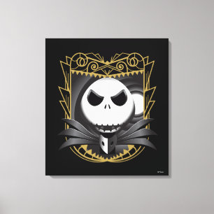 Jack Skellington   King Jack Canvas Print