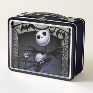 Jack Skellington   King of Halloweentown Metal Lunch Box