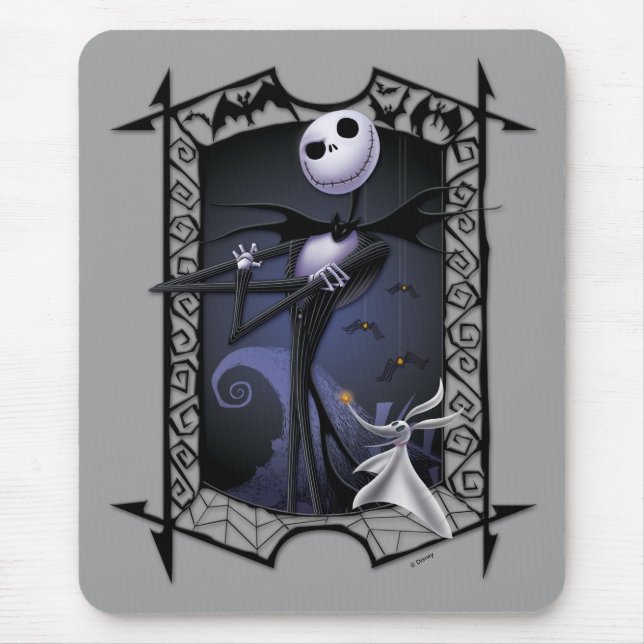 Jack Skellington | King of Halloweentown Mouse Pad (Front)